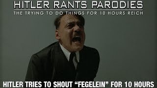 Hitler tries to shout quotFegeleinquot for 10 hours [upl. by Tyson708]