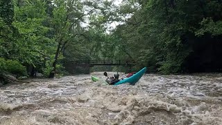 Rock Creek Potomac River Tributary Personal First Descent PFD [upl. by Htebasyle480]