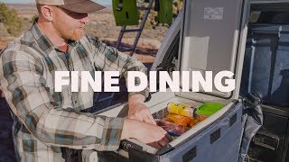 Andy Best  Fine Dining on the Trail with the Dometic CFX [upl. by Yerrot563]