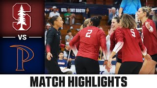 Stanford vs Pepperdine Match Highlights  2024 ACC Volleyball [upl. by Retnuh]