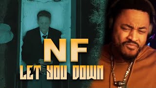 I WASNT READY  NF  LET YOU DOWN REACTION [upl. by Shulem235]