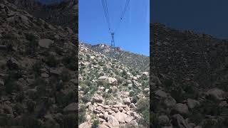 Sandia Peak Tramway First Tower  Albuquerque NM [upl. by Tolmach]