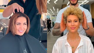 Top 15 Short Haircuts for Women  Before and After Hair Transformation [upl. by Saphra520]