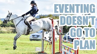 MY EVENTING BUBBLE BURSTS  Llanymynech BE100 doesnt go plan with Jam [upl. by Atiuqrehs]