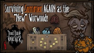 Surviving Summer AGAIN As The quotNewquot Wormwood Dont Starve Together [upl. by Yroger]