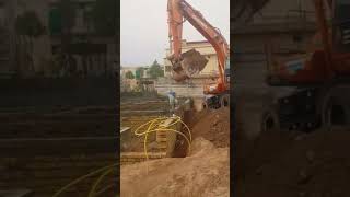 soil filling for plot  backfilling construction civilengineering shorts [upl. by Irahk]