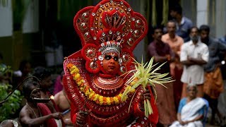 Nagakaali Vellattu Theyyam  Ritual Art Form of Kerala [upl. by Suoivatram518]