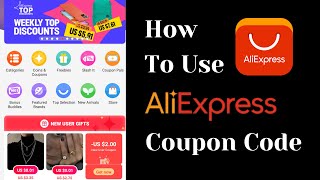 How to use AliExpress coupon code [upl. by Adnarrim355]