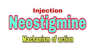 injection Neostigmine Machanism of action anaesthesiawithbabar2576 [upl. by Rollo]