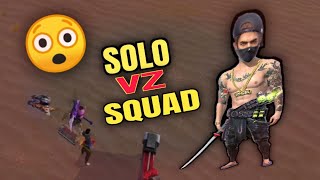 CEPCILL BERCANDA NYOBA SOLO VZ SQUAD  GARENA FREE FIRE [upl. by Otina]