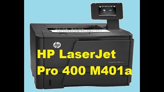 HP LaserJet Pro 400 M401a ان شاء الله جولة مفيدة مع [upl. by Faust]