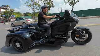 Chạy thử Honda F6B độ Trike Kit MOTORDUCQUANGNGAI honda f6b trike custommotorcycle [upl. by Hadihsar245]