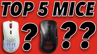 The Top 5 Gaming Mice BEST OF THE BEST [upl. by Leeth198]