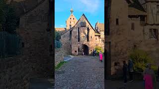 Porte fortifiée travel alsace village moyenage medieval chevalier colmar beautiful balades [upl. by Ajam502]