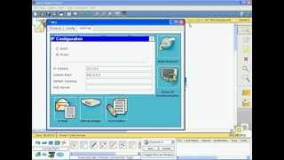 how to configure VLAN in packet tracer [upl. by Noxin]