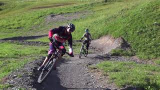 Mountainbike Action in Lech Zürs am Arlberg [upl. by Ebneter]