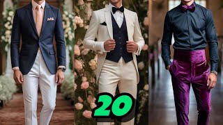 20 PANTALONES para BODA para hombre desde opciones más relajadas hasta pantalones muy elegantes [upl. by Deanne]