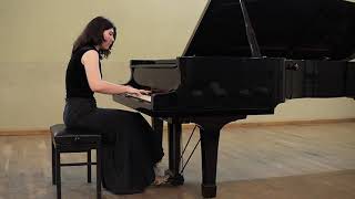 Mariam Abramishvili  Nikolai Kapustin  8 Concert Etudes no5 op40 [upl. by Ttessil]