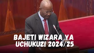 🔴LIVE Leo Bungeni Mjadala wa Bajeti ya Wizara ya Uchukuzi 202425 [upl. by Anniram]