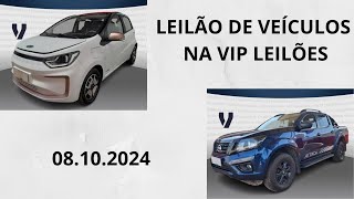 LIVE DE LEILÃO DE VEÍCULOS NA VIP LEILÕES DIA 08042024 [upl. by Ennaid338]