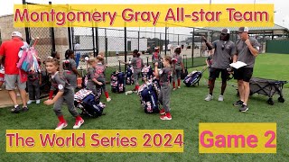 Montgomery Gray Allstars at the World Series in Monroe LouisianaGame 2 VlogKeeping up with Elle [upl. by Gall]