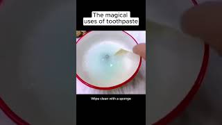 magical use of toothpaste hacks [upl. by Ahsyad259]