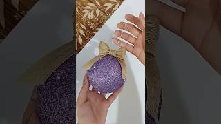 Haz tus propias esferas navideñas  DIY Christmas decorations [upl. by Ahsined]