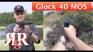 Glock 40  MOS 10mm with Glock 35 [upl. by Jerrilyn308]