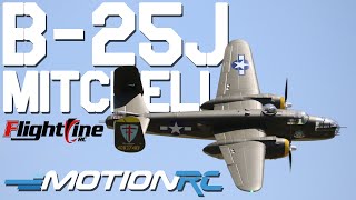 AllNew FlightLine B25 Mitchell 1600mm Bomber  Motion RC [upl. by Aicenad]