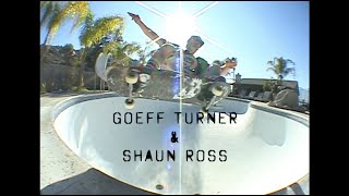 GEOFF TURNER and SHAUN ROSS BuiltToSkate Backyards [upl. by Elohcin]