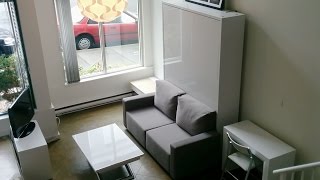 Murphysofa Review of Wall Bed Couch System [upl. by Evad131]