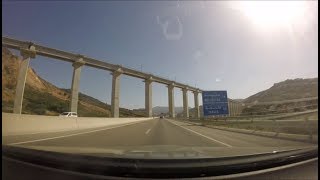 Roadtrip 2016 91  Morocco N16 Tanger Med Port to A4 Motorway [upl. by Llenel]