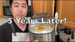 quotZojirushiquot Rice Cooker Long Term Review and Workflow [upl. by Aihsekel236]