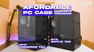 2 OPSI PC CASE CUMAN 300RIBUAN 😎 NYK Notus T68 amp NYK Homeros T64 Tempered Glass PC Case [upl. by Nodlehs]