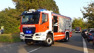 Ankunft des neuen HLF der Feuerwehr Saarlouis West Rosenbauer [upl. by Assille]