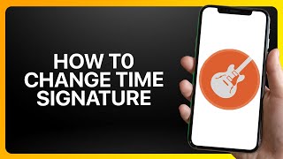 How To Change Time Signature In GarageBand Tutorial [upl. by Annauqahs411]