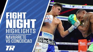 Navarrete Drops Conceicao Twice Conceicao Comes Roaring Back Fights to a Draw  FIGHT HIGHLIGHTS [upl. by Ahsinawt735]