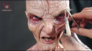 Sculpting Snoke  Star Wars The Last Jedi Special  Timelapse sculpt and airbrush demo [upl. by Grady]