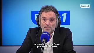 Sciences po  quotJe propose la prison fermequot Yann Moix [upl. by Yllop]