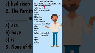 TenseTenses in English GrammarGap Filling Quiz viralshort [upl. by Nyral]