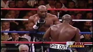 James Toney vs Evander Holyfield Highlights Toney KNOCKS OUT Holyfield [upl. by Ara]