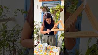 Episode 2 of Entryway makeover “DIY Wallart” shorts ytshorts entrywaymakeover diywalldecor [upl. by Kersten]