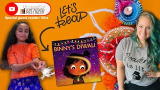 Binny’s Diwali Literally Cultured Read Aloud [upl. by Spector]