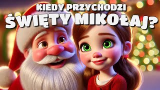 🎅⭐ Kiedy Przychodzi Święty Mikołaj  Świąteczna bajka o Mikołaju  Audiobook na Mikołajki ⭐🎅 [upl. by Nnahs372]