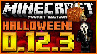 ★MINECRAFT POCKET EDITION 0123  HALLOWEEN CUSTOM TEXTUREPACK amp SKIN PACK Pocket Edition★ [upl. by Bancroft]