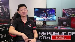 ASUS ROG Swift PG27VQ Curved Gaming Monitor Overview [upl. by Hibben]