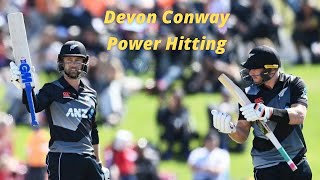 Devon Conway Battingpower Hitting [upl. by Ainesey69]