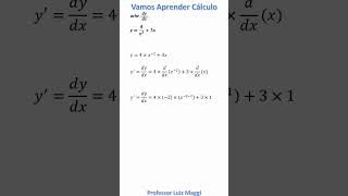 DERIVADA DE UMA FUNÇÃO POTÊNCIA DE EXPOENTES NEGATIVOS matemática cálculo derivadas [upl. by Mauri]