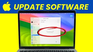 Update Software in macOS MacBook Pro and Air [upl. by Tyson]