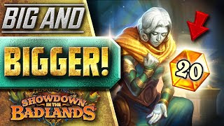 I found the BEST DECK play it before it gets NERFED  Hearthstone Showdown in the Badlands [upl. by Ninel]